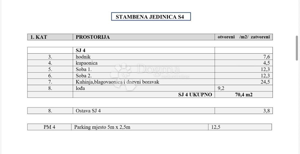 Stanovanje Bilice, Šibenik - Okolica, 71,40m2