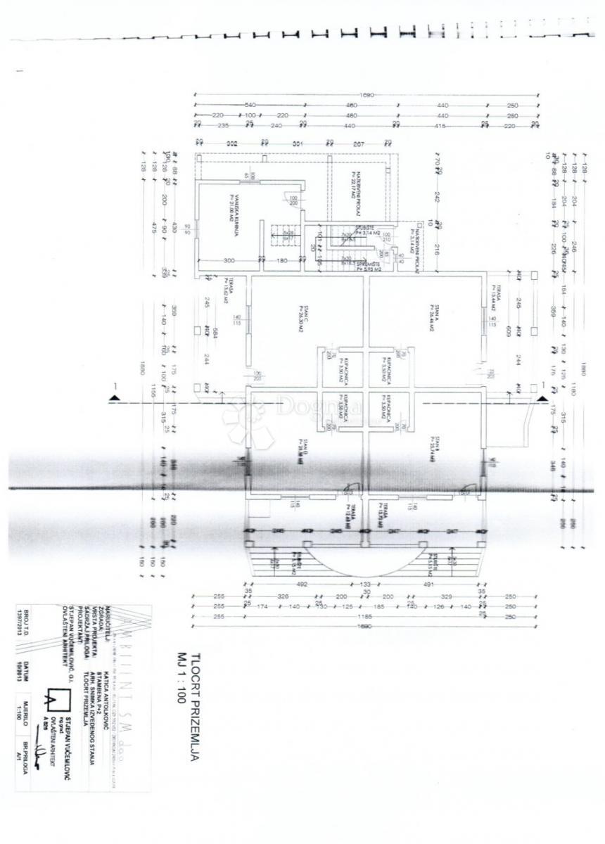 Hiša Ugljan, Preko, 616,12m2