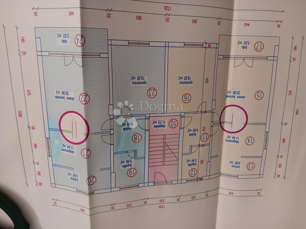 Stanovanje Trogir, 66,93m2