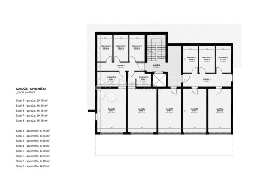 Stanovanje Diklovac, Zadar, 155,37m2