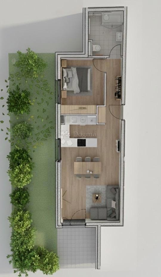 Stanovanje Donja Dubrava, 56,43m2