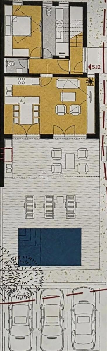 Hiša Tribunj, 243,70m2