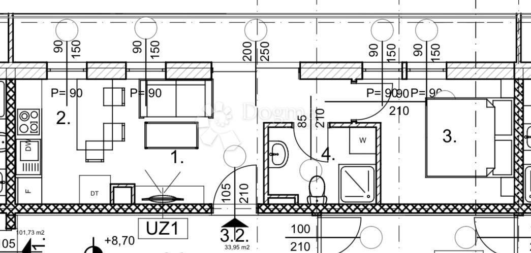 Stanovanje Lučko, Novi Zagreb - Zapad, 100m2