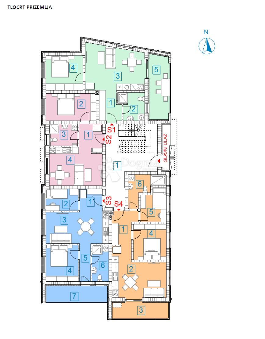 Stanovanje Đurđevac, 42,43m2