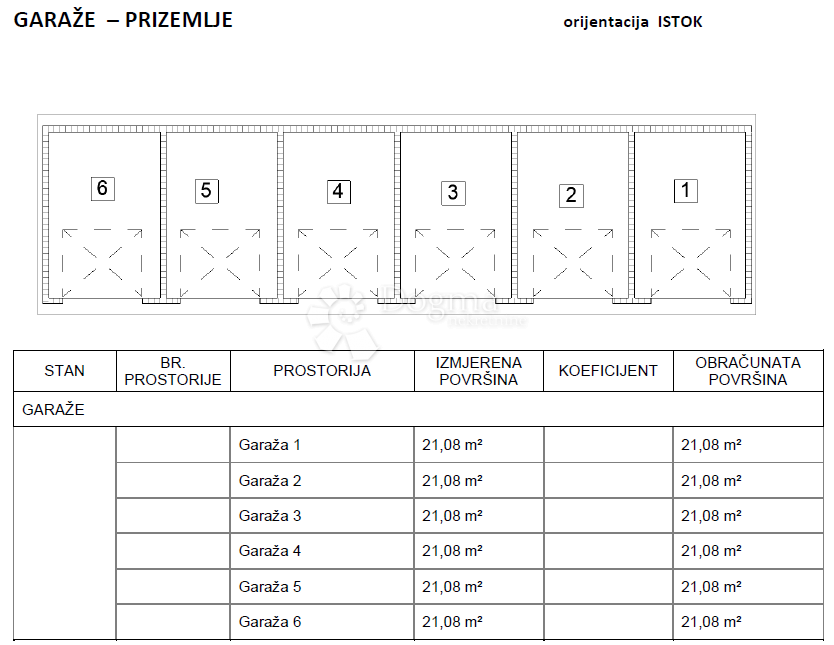 Stanovanje Đurđevac, 42,43m2