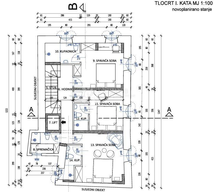 Hiša Poreč, 257,30m2