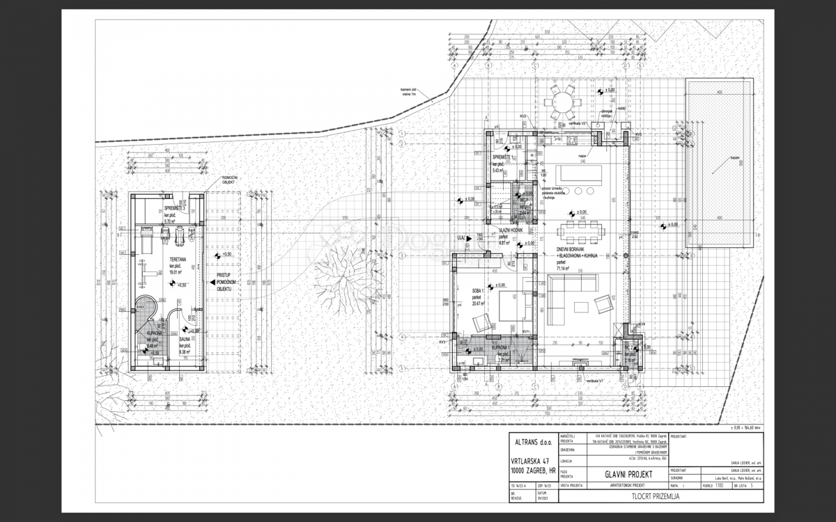 Zazidljivo zemljišče Mali Vareški, Marčana, 2.222m2