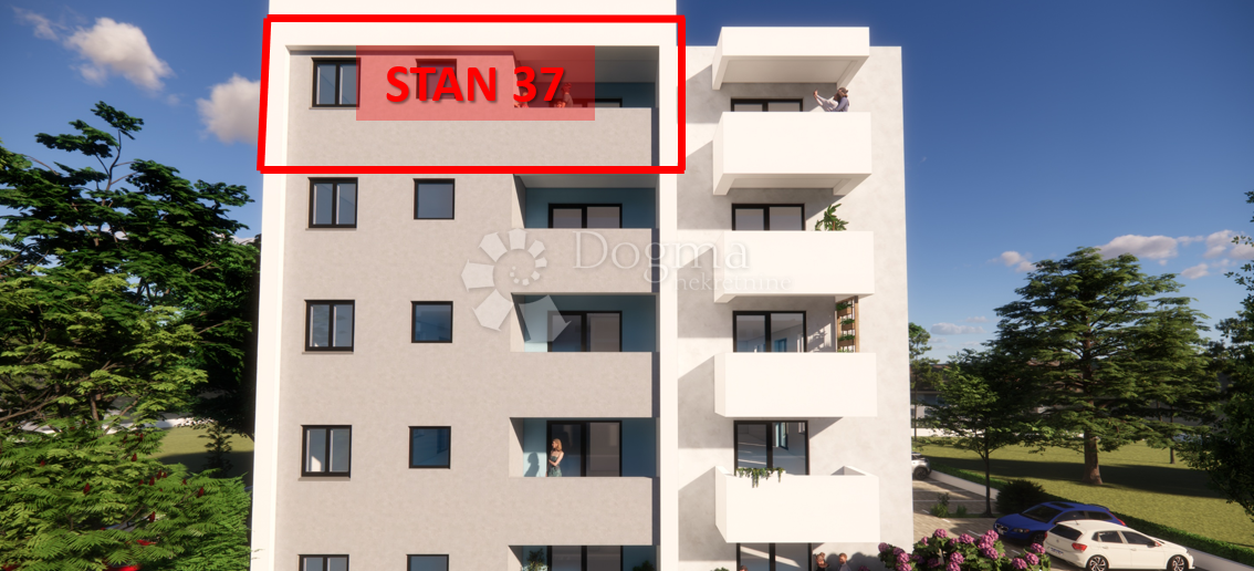 Stanovanje Monvidal, Pula, 54,96m2