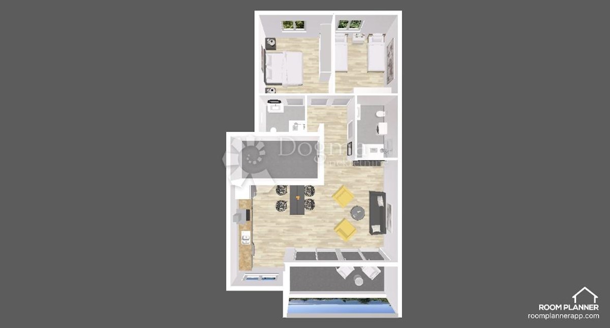 Apartma Crikvenica, 30m2