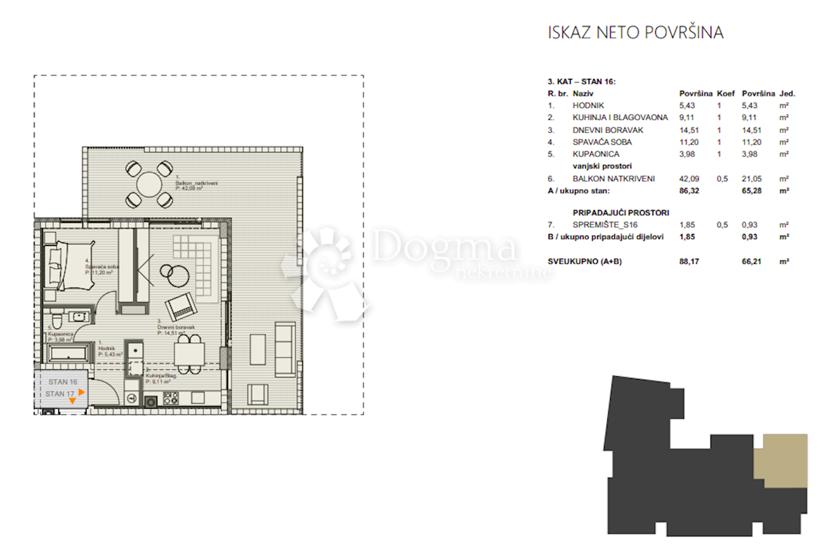 Stanovanje Centar, Varaždin, 67,56m2