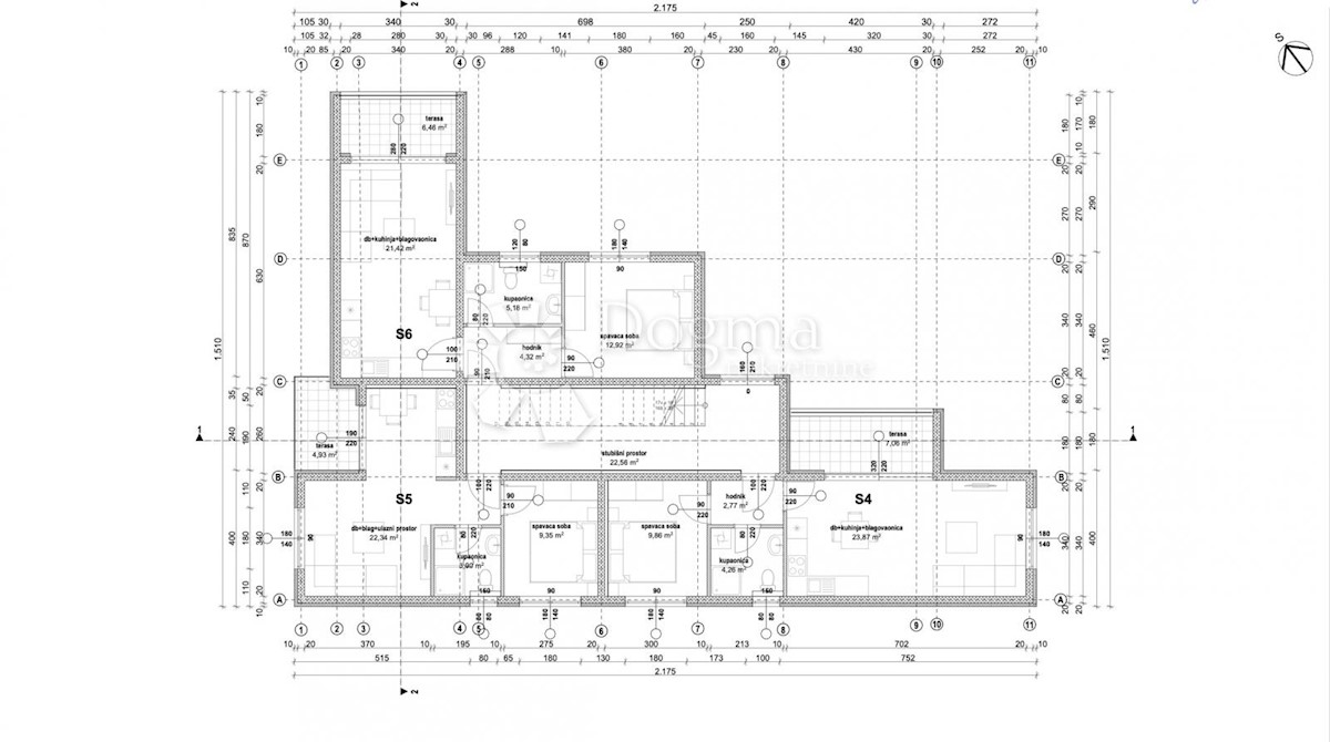 Stanovanje Privlaka, 51,18m2