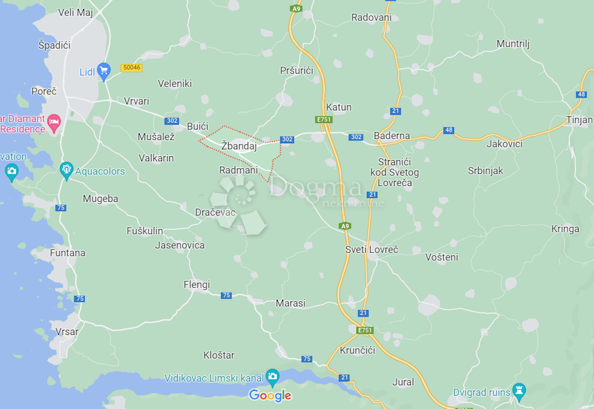 Stanovanje Žbandaj, Poreč, 62,24m2