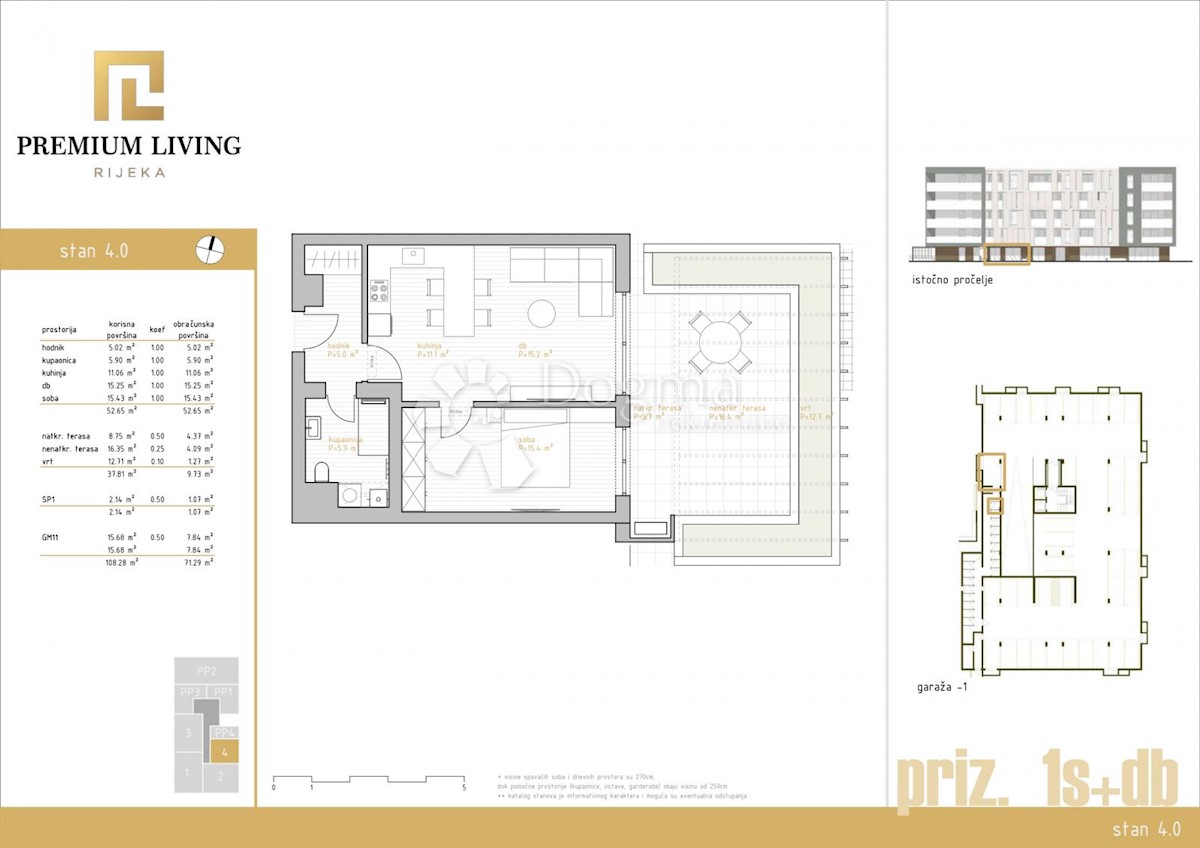 Stanovanje Zamet, Rijeka, 145,90m2