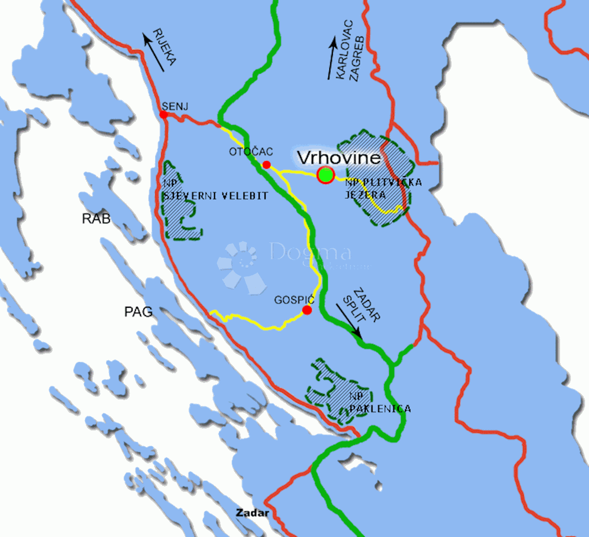 Zemljišče Vrhovine, 14.863m2