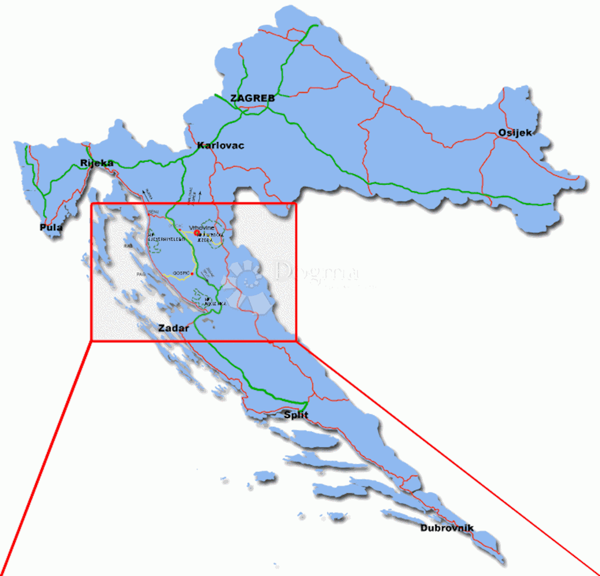 Zemljišče Vrhovine, 14.863m2