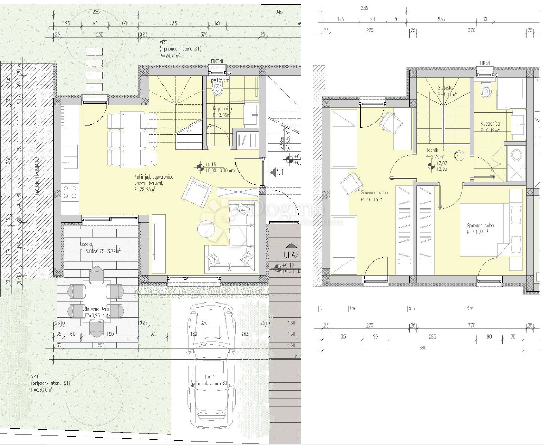 Stanovanje Brodarica, Šibenik - Okolica, 84,26m2