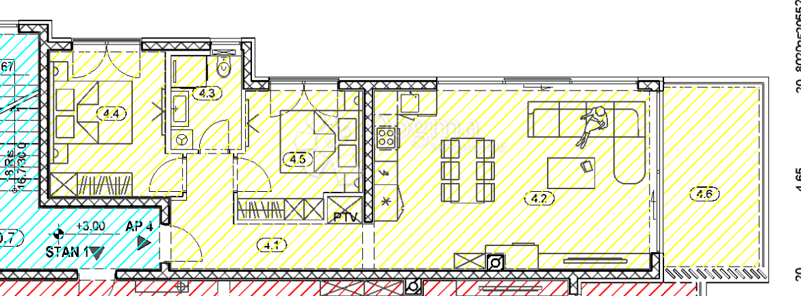 Stanovanje Opatija, 156,85m2