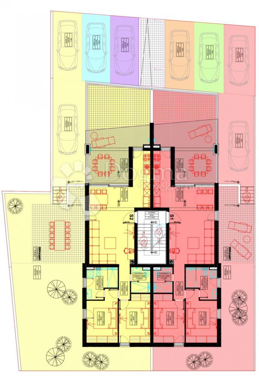 Stanovanje Šimuni, Pag, 108,32m2