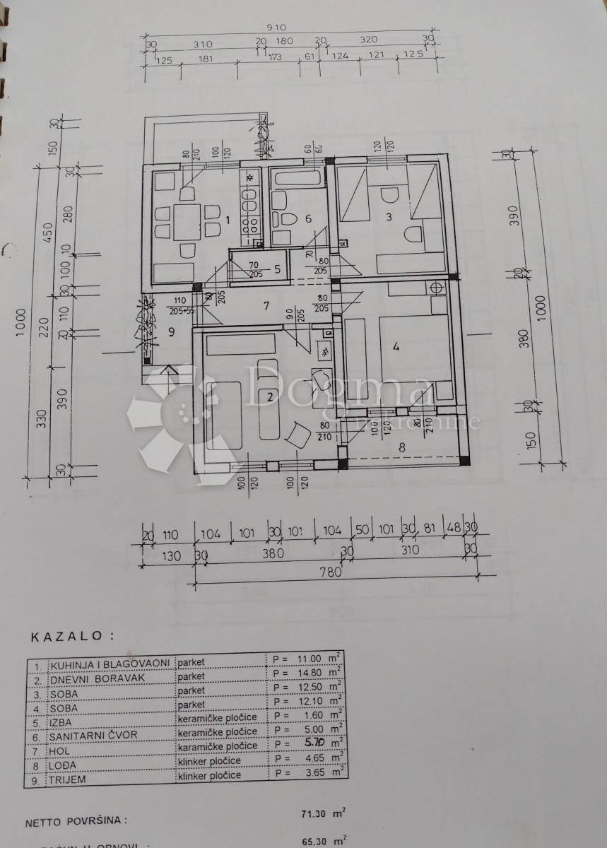 Hiša Blatuša, Gvozd, 100m2