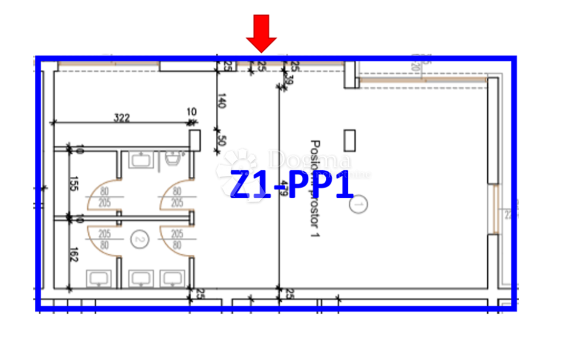 Z1/PP1 POSLOVNI PROSTOR V NOVEM STANOVANJSKEM KOMPLEKSU - ODLIČNO!