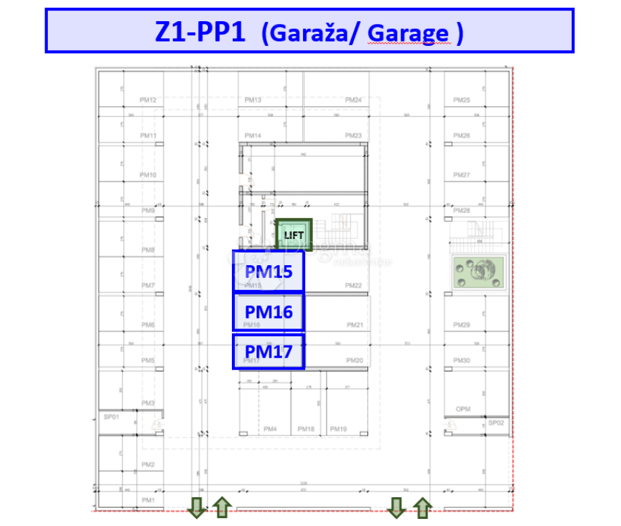 Z1/PP1 POSLOVNI PROSTOR V NOVEM STANOVANJSKEM KOMPLEKSU - ODLIČNO!