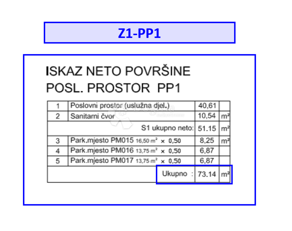 Z1/PP1 POSLOVNI PROSTOR V NOVEM STANOVANJSKEM KOMPLEKSU - ODLIČNO!