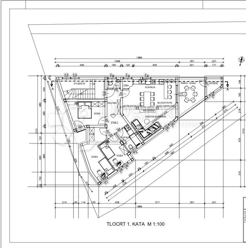 Stanovanje Donji Čehi, Novi Zagreb - Zapad, 92,77m2