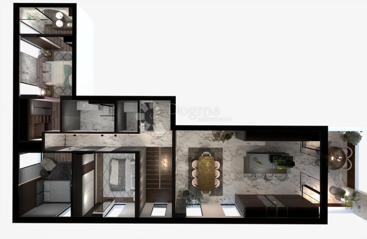 Stanovanje Opatija - Centar, Opatija, 169,78m2