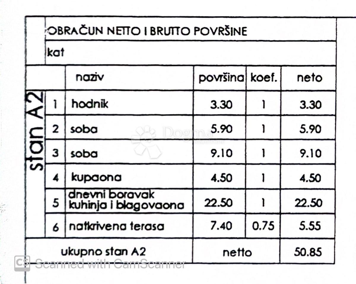 Stanovanje Monteserpo - Komunal, Pula, 42,75m2