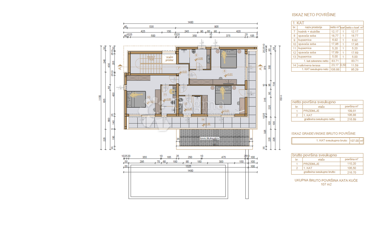 Hiša Labin, 240,10m2