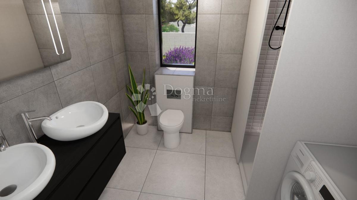 Vila z bazenom, Rtina – projekt z dovoljenjem