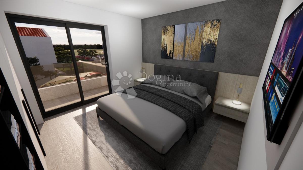 Vila z bazenom, Rtina – projekt z dovoljenjem