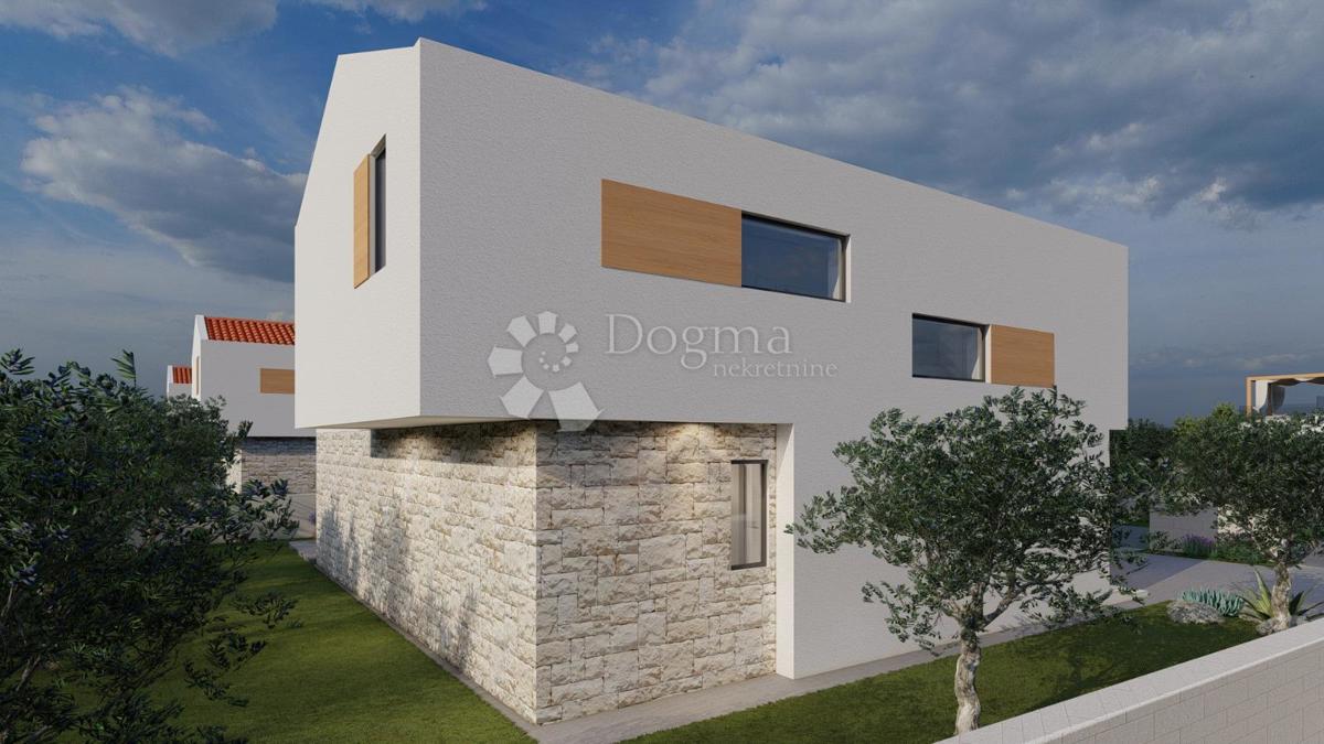 Vila z bazenom, Rtina – projekt z dovoljenjem