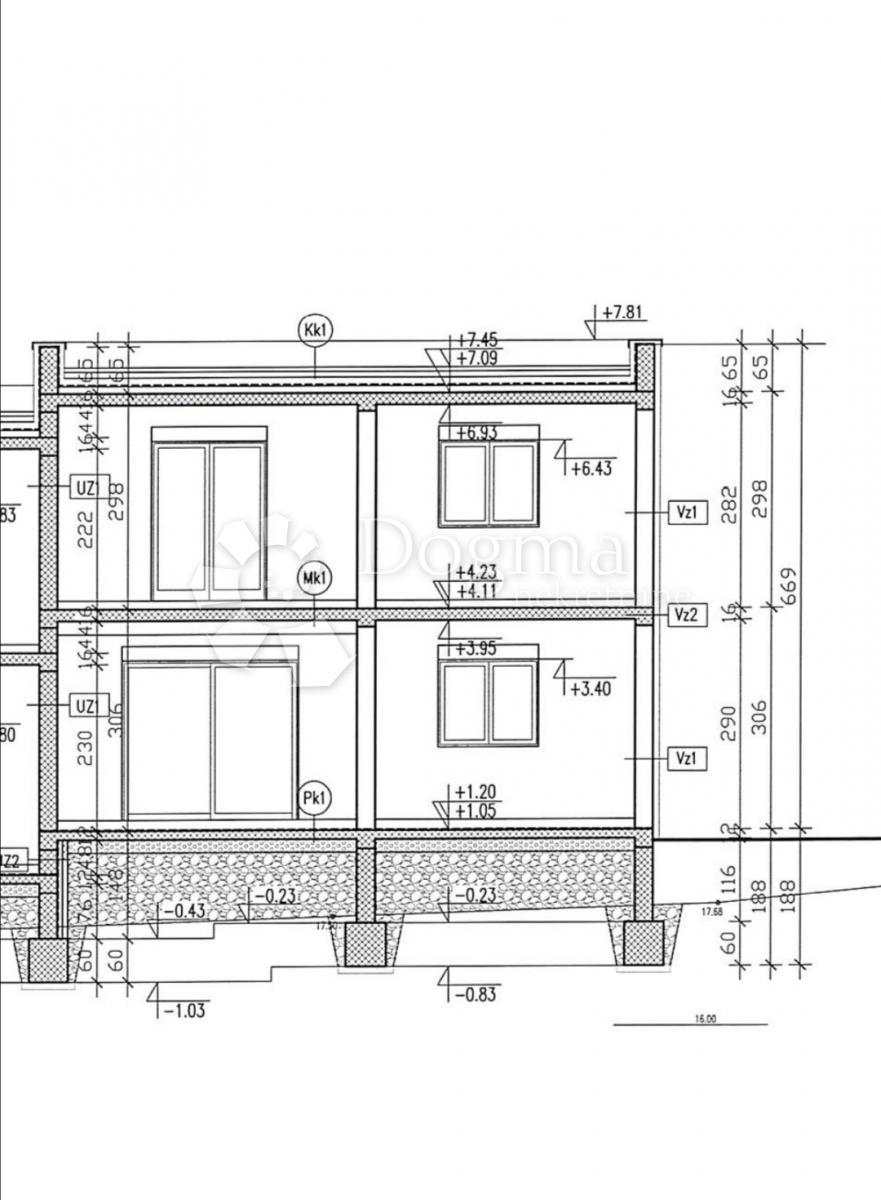 Hiša Vodice, 130m2