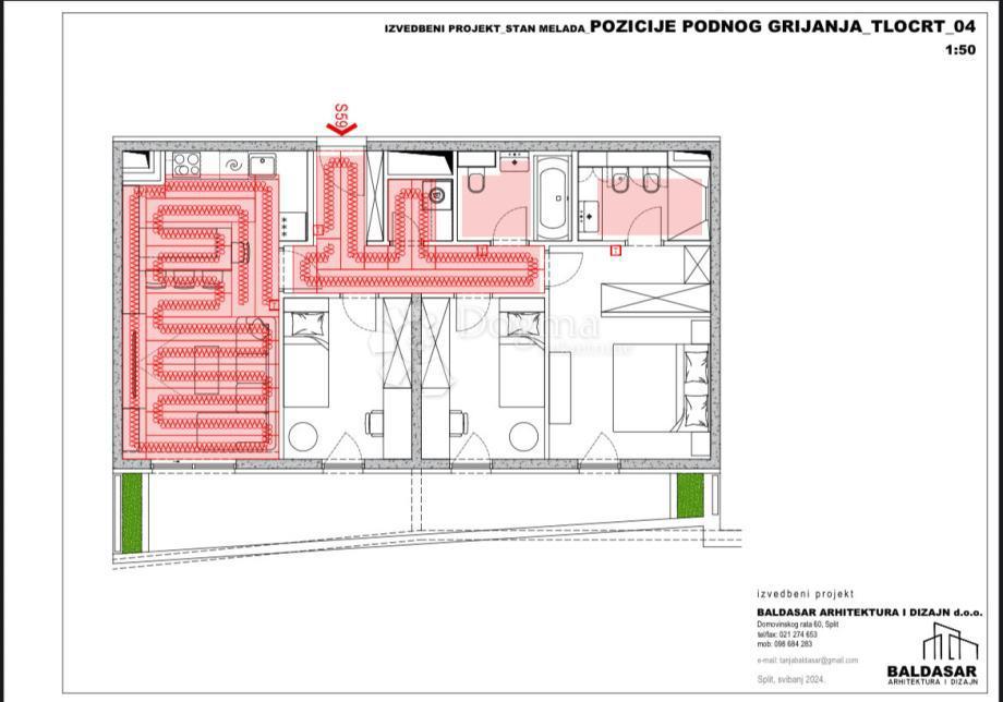 Stanovanje Mejaši, Split, 82m2