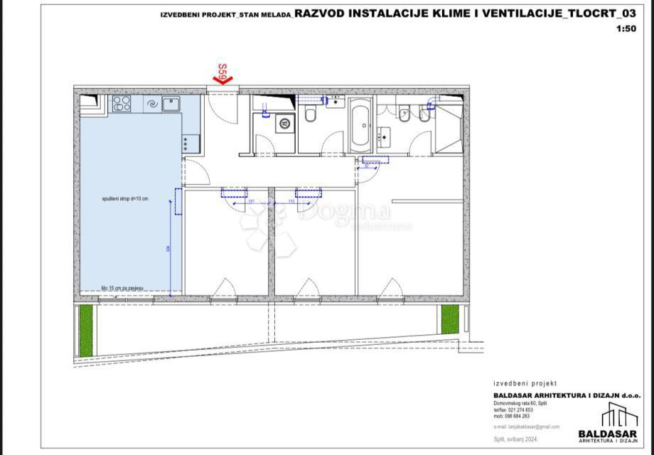 Stanovanje Mejaši, Split, 82m2
