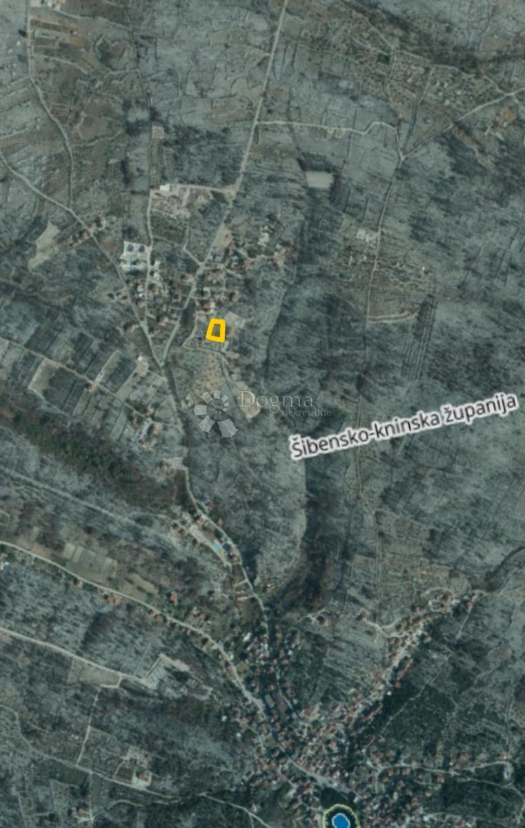 Zazidljivo zemljišče Zaton, Šibenik - Okolica, 1.100m2