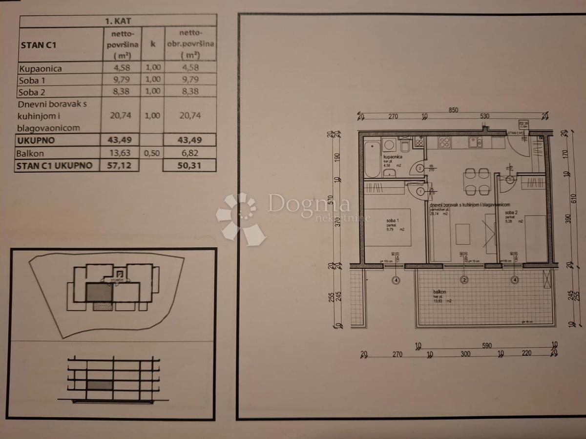 Stanovanje Tar, Tar-Vabriga, 70m2