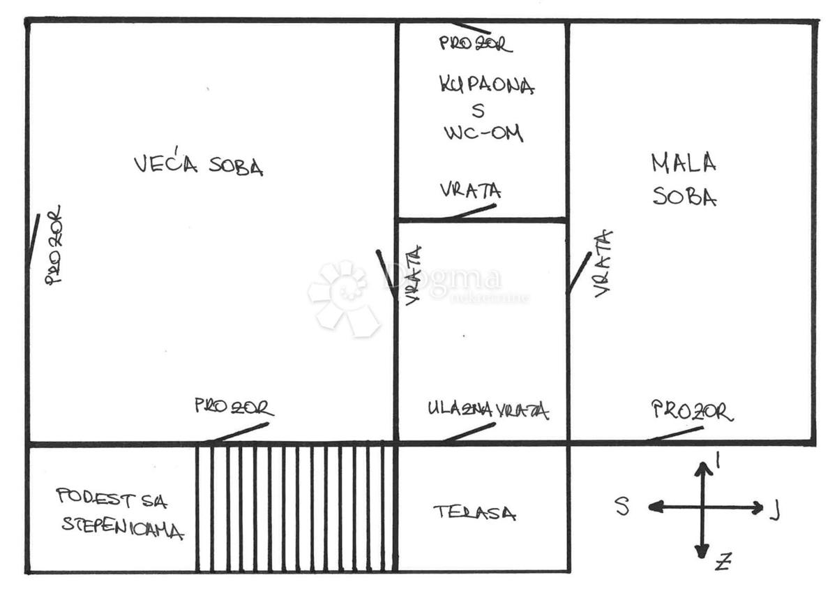 Hiša Donji Hrastovac, Sunja, 48m2