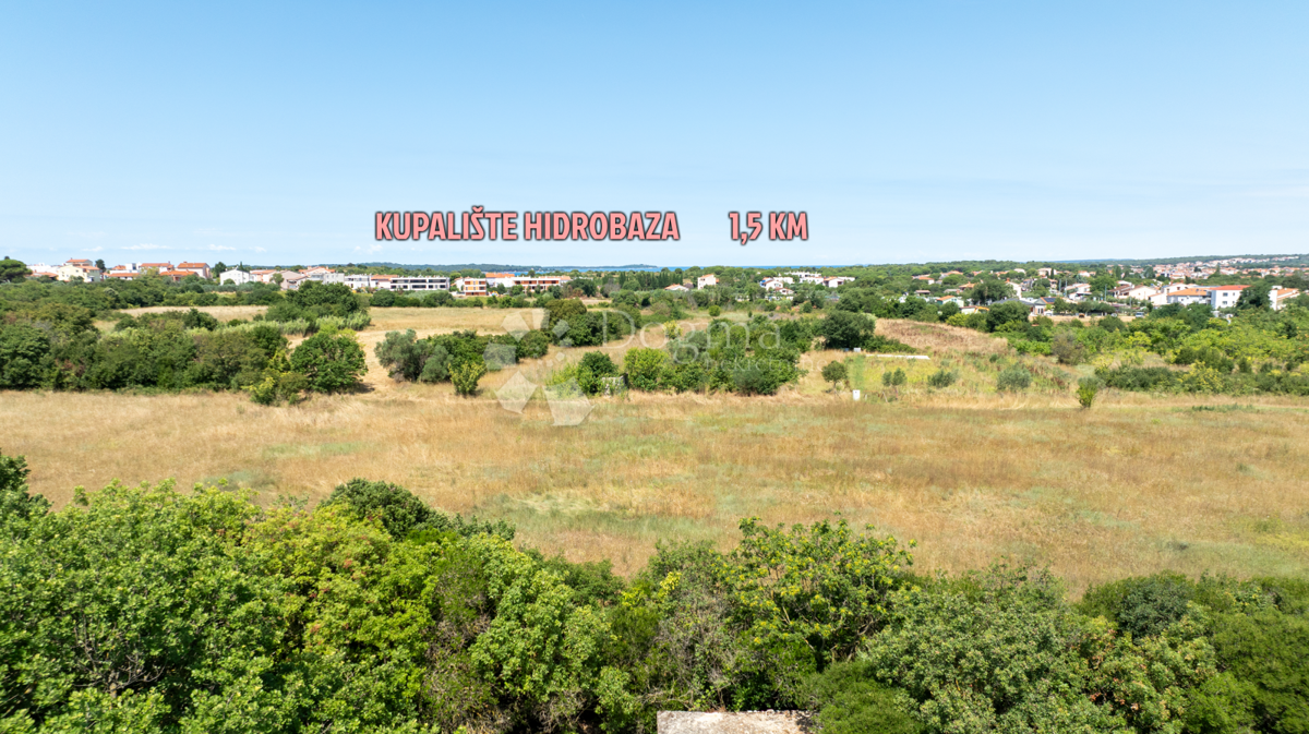 Zazidljivo zemljišče Štinjan, Pula, 990m2