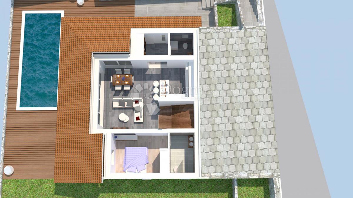 Zazidljivo zemljišče Krivi Put, Senj, 421m2