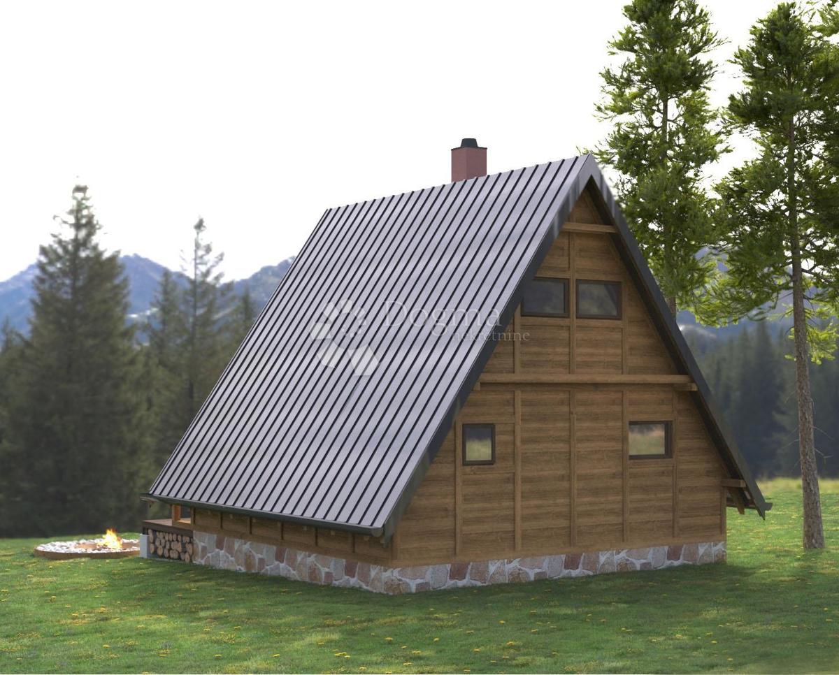 Hiša Delnice, 62,59m2