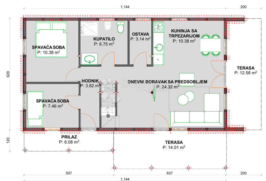 Hiša Centar, Samobor, 143,10m2