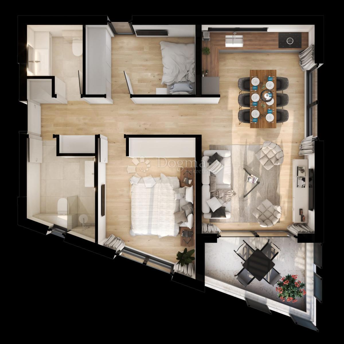 Stanovanje Belafuža, Zadar, 102,19m2