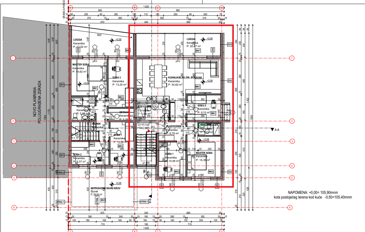 Stanovanje Kurilovec, Velika Gorica, 125,76m2