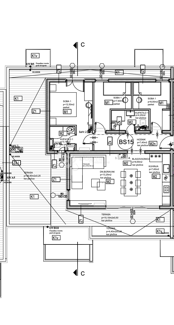 Stanovanje Dugopolje, 25m2