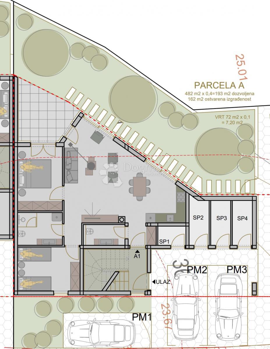Stanovanje Valdebek, Pula, 78,99m2