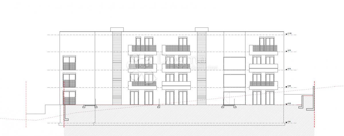 Stanovanje Okrug Gornji, Okrug, 85,82m2