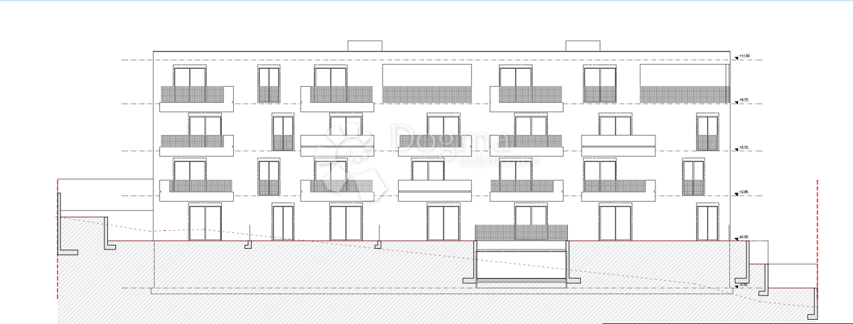 Stanovanje Okrug Gornji, Okrug, 85,82m2