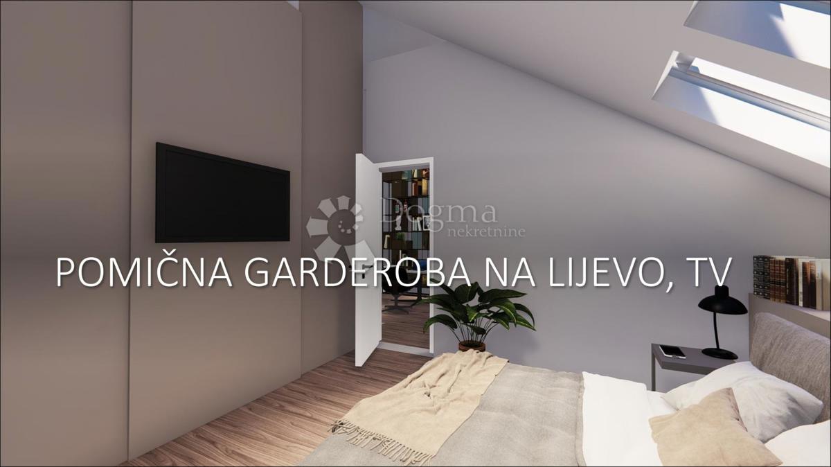 Luksuzno dvonadstropno podstrešje v središču Zagreba